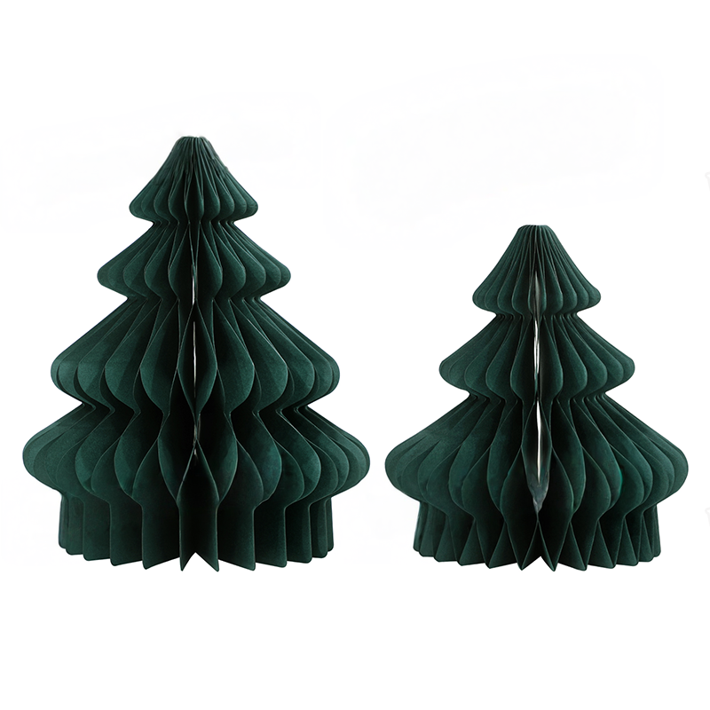 New Honeycomb paper tree ornaments Furniture Dark Green-03.png